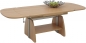 Preview: Couchtisch Colin Buche | Lift | ausziehbar + höhenverstellbar | B/T/H 107-156x67x52-71cm